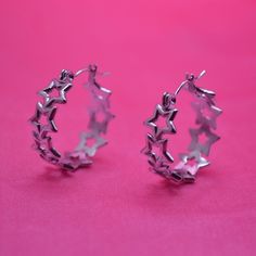 super cute pair of 304 stainless steel earrings  ⭐️ all orders posted Royal Mail Tracked 48 ... free delivery on all orders over £15 with code FREEDELIVERY at checkout :) Trendy Hoop Jewelry In Stainless Steel, Silver Stainless Steel Hoop Earrings As Gift, Trendy Stainless Steel Hoop Jewelry, Nickel-free Small Hoop Stainless Steel Earrings, Nickel-free Small Stainless Steel Hoop Earrings, Nickel-free Stainless Steel Small Hoop Earrings, Small Stainless Steel Nickel-free Hoop Earrings, Silver Stainless Steel Hoop Earrings For Pierced Ears, Handmade Trendy Sterling Silver Hoop Earrings