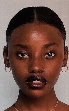 Filah Lah Lah, Face References, Inspiration Aesthetic, Vintage Inspiration, Dark Skin Women, Glass Skin, Woman Crush, Cute Makeup, Fashion Outfit