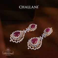 Diamond Bugadi Earrings, Cz Earrings Indian Gold, Diamond Buttalu, Diamond Earrings Indian, Diamond Jhumkas, 22 Carat Gold Jewellery, Gold Jhumka Earrings, Beautiful Beaded Jewelry, Gold Earrings Models