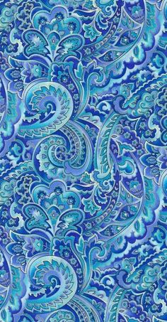 an abstract blue background with swirls and bubbles