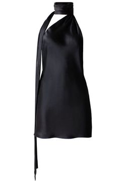 Satin Mini Dress, Mode Inspiration, Fancy Dresses, Dream Dress, Mini Black Dress