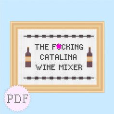 INSTANT DOWNLOAD Counted cross stitch PDF pattern movie quote Step Brothers mature Future Kitchen, Pattern Quotes, Framed Cross Stitch, Step Brothers, Counted Cross Stitch Kits, Hell Yeah