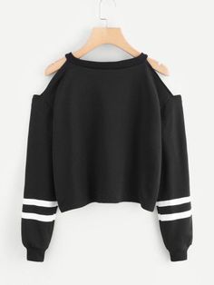 d25414405eb37dae1c14b18d6a2cac34desc52069620ri Striped Sweatshirts, Tween Outfits, Kawaii Clothes, Teen Fashion, Lany