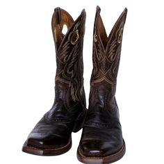 Ariat Mens Sz 8 D Heritage Roughstock Square Toe Brown Cowboy Boots 34824 Mint Condition Mens Cowboy Boots Square Toe, Cowboy Boots Square Toe, Brown Cowboy Boots, Boots Square Toe, Mens Cowboy, Ariat Shoes, Mens Cowboy Boots, Mint Color, Cowboy Boots