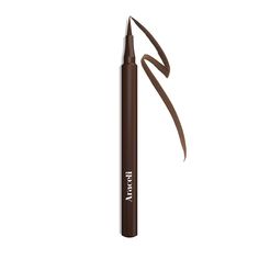 The Araceli Beauty Ojos Perfectos Liquid Eyeliner Duo includes a matte black and matte brown shade. Create flawless lines and sharp wings with our perfected easy-to-apply felt tip and formula that lasts up to 14 hours. Ultra-rich, waterproof, and beautifully matte, these liners are a dream come true. Brown Liquid Eyeliner, Felt Tip Eyeliner, Gem Tones, Liquid Eyeliner Pen, Long Lasting Eyeliner, Flawless Foundation, Fair Skin Tone, Brown Shade, Lash Adhesive