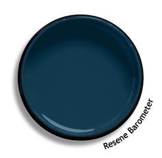 a dark blue plate with the words reserve on it