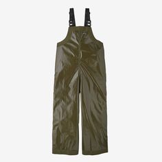 Made with 100% recycled nylon body fabric and a fit that keeps material clear of your work, the lightweight, 100% waterproof Hose-Down Slicker Bib Overalls endure as long-lasting, industrial strength armor for the wettest, muckiest jobs—on earth and at sea.Regular cleaning adds years to your waterproof gear. Learn how to wash and dry your shell. | Patagonia Hose-Down Slicker Bib Overalls in Basin Green, XL - Short Length - Recycled Nylon/Pfas Winter Workwear Nylon Raincoat, Weatherproof Nylon Raincoat For Outdoor Work, Waterproof Raincoat In Recycled Polyester For Outdoor Use, Waterproof Khaki Raincoat For Hiking, Khaki Waterproof Raincoat For Hiking, Khaki Waterproof Hiking Raincoat, Utility Waterproof Raincoat For Hiking, Nylon Techwear Raincoat For Outdoor Work, Green Waterproof Nylon Raincoat