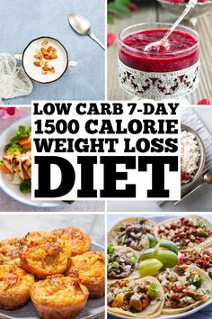 Embark on a tasty weight loss journey with our 7-Day Low Carb 1500 Calorie Diet Plan! Ideal for beginners, this plan offers flavorful meals that keep you satisfied and help you lose weight. Say goodbye to boring diets and hello to delicious meals! Low Carb Low Calorie Meal Plan, Calorie Deficit Meal Plan Low Budget, Low Carb Diet Plan 21 Days, 1500 Calorie Diet Plan, Supper Idea, 1500 Calorie Diet, Bland Diet Recipes, 1200 Calorie Diet Meal Plans, 1500 Calorie Meal Plan