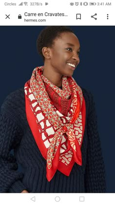 Scarves Ideas, Scarf Hermes, Wear Scarf, Hermes Scarves, Ways To Wear A Scarf, Wear A Scarf, Scarf Outfit, Business Casual Work