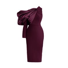 Introducing our exquisite Midi burgundy dress with satin details, perfect for cocktail parties and weddings. The deep burgundy/maroon structured occasion dress hue flatters all skin tones, while the luxurious satin details add elegance. The slant neck line adds sensuality, while the long length creates grace and poise. Handcrafted with the finest materials, this dress is designed to drape beautifully and make a lasting impression.  Fabric-stretchy crepe   model is a 5ft 8 wearing length- Regular 65"  model is size 10 wearing a size 10 Dry Cleaning Only Midi Evening Dress, Cocktail Dress Elegant, Burgundy Evening Dress, Burgundy Midi Dress, Cute Dress Outfits, Deep Burgundy, Burgundy Dress, Independent Designers Fashion, Long Length