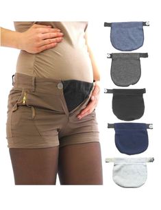 pregnant women's shorts with zippers and pockets on the side, all in different colors