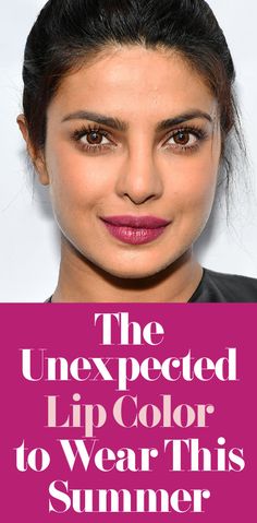 The Unexpected Lipstick Shade You Should Wear this Summer  from InStyle.com 2017 Makeup, Red Carpet Makeup, Morning Makeup, Makeup 2017, Lipstick Shade, Feeling Pretty, Costa Rican, Lipstick Shades