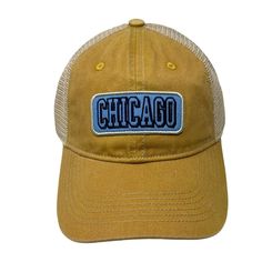 Chicago Trucker Hat By Good Land Supply Co. Brand: Good Land Supply Co. Color: Tan Adjustable Snapback Design Mesh Back For Breathability Ideal For Outdoor Use Size: Mens Os Condition: New With Tags Outdoor Sporty Travel Comfortable Relaxed Summer Spring Field Comfy Everyday Daily Sportswear Mesh Snapback Adjustable Chicago Casual Hat With Letter Patch And Curved Brim, Casual Trucker Hat With Logo Patch And Flat Brim, Yellow Casual Trucker Hat With Flat Bill, Casual Yellow Trucker Hat With Flat Bill, Casual Trucker Hat With Logo Patch, Casual Brown Trucker Hat With Logo Patch, Casual Baseball Cap With Logo Patch And Flat Brim, Casual Trucker Hat With Letter Patch, Casual Yellow Trucker Hat For Outdoor