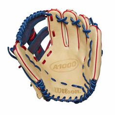 a baseball glove is shown on a white background