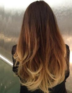 Ombre Hair Color Ideas: Sexy Long Brown to Blonde Ombre Hair Growing Long Hair Faster, Two Toned Hair, Grow Long Hair, Ombré Hair, Bohol, Ombre Hair Color, Tone Hair, Spring Hairstyles, Summer Hair Color