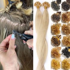 ad eBay - Pre Bonded Keratin Fusion Nail U Tip Human Hair Extensions Glue Real Remy Hair - Buy Now, click the link (eBay) Glue In Hair Extensions, Bonded Hair Extensions, 16 Weeks, Thicker Hair, Remy Human Hair Extensions, Natural Hair Growth, Wigs Hair Extensions, Remy Human Hair, Remy Hair