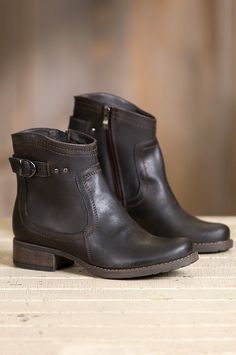 These everyday boots are handmade of premium, water-resistant leather, accented with topstitch, and detailed with buckle and studs. Free shipping   returns. Soft Comfy Genuine Leather/suede Ankle Boots For Women, Leather Ankle Boots Work, Leather Boots Women Ankle, Luxury Leather Sole Waterproof Boots For Formal Occasions, Luxury Leather Waterproof Boots For Formal Occasions, Womens Boots Ankle Dress, Luxury Casual Ankle Work Boots, Luxury Cap Toe Boots For Semi-formal Occasions, Luxury Formal Ankle Work Boots