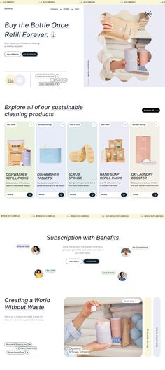 Cleaning Service Website Design, Product Page Ui Design, Cleaning Website Design, Clean Website Design, Clean Websites, Elegant Website Design, Kids Branding Design, Clean Web Design, Ux Kits