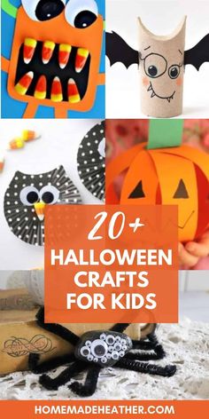 20 halloween crafts for kids to make