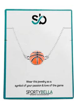 Looking for something to show your passion for basketball? Look no further! Our Basketball Orange Ball Pendant Necklace is the ultimate accessory for any sports fan. With a high-quality pendant that resembles an orange basketball, it's sure to get you noticed. It makes a perfect gift for yourself or a fellow hoop fan! Basketball Jewelry, Orange Basketball, Ball Pendant Necklace, Hoop Dreams, Female Athlete, Infinity Jewelry, Ball Pendant, Slam Dunk, Basketball Players