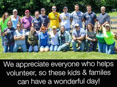 We are thankful for everyone who volunteers with us to help give these kids and families the most wonderful day. To give them a fun day without thinking about hospitals or medical procedures :) #FarmHouseFamilies #Charity Medical Procedures, Fun Day, Wonderful Day, For Everyone