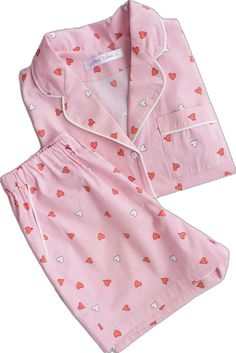 Valentines Day Pjs, Best Pjs, Hearts Valentines Day, Cotton Pajamas Women, Cotton Pajama Set, Hearts Valentines, Without Bra, Cotton Pjs, Striped Pyjamas