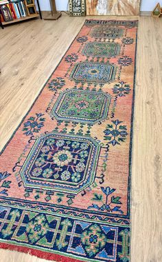 This is a one-of-a-kind Turkish vintage rug. This vintage rug is perfectly hand-woven by the artisan with handspun cotton and wool. SKU RT270     Dimension 86x330 cm  / 2.8x10.8 feet We have a 100% refund guarantee in case of any dissatisfaction. In this case, the buyer will pay the return shipping costs. Please feel free to ask for any information or details. Please feel free to inquire about making your perfect custom dream rug! Hippie Decor, Vintage Turkish Rugs, Runes, Floor Rugs, Vintage Rugs, Hand Weaving, Pet Supplies, Electronic Accessories, Music Clothes