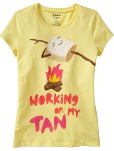 So cute and funny perfect for summer and its a scratch and sniff shirt :) Camping Clothes, Camping Tee, Funny Camping, Camping Humor