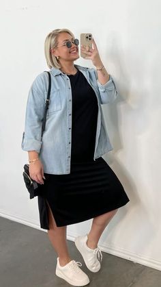 Curvy Casual Outfits, Outfits Gorditas, Shirt Dress Outfit, Plus Size Fall Outfit, Look Plus Size, Classy Casual Outfits, Shirt Dress Style, Curvy Outfits