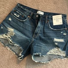 Never Worn A&F Women’s Jean Shorts Abercrombie (women), Abercrombie Jeans, Jeans Shorts, Abercrombie Fitch, Jean Shorts, Color Blue, Womens Shorts, Women Shopping, Blue