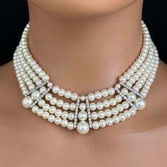 White Pearl CZ choker set/American Diamond Necklace Set/Statement Necklace/Elegant Jewelry/Indian Jewelry/Indian Wedding/bridal Color, shades, texture displayed may slightly vary from the actual product due to digital image limitations. We request you to consider these minor variations. Please expect the possibility of some slight imperfections when buying handmade jewelry. If you have any questions, please contact us. Arrives in a gift box. Please let me know if you have any questions. Thank you so much for visiting my shop. Elegant Wedding Choker Jewelry Sets, Elegant White Choker Jewelry Set, Classic Pearl Choker For Wedding, Classic Silver Choker For Wedding, Classic Pearl White Wedding Choker, Classic Silver Wedding Choker, Classic Wedding Choker Jewelry, Elegant Round Wedding Choker, Formal Bridal Pearl White Choker