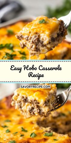 Searching for a budget-friendly family dinner that’s easy to make? This Easy Hobo Casserole Recipe is just what you need! It’s a versatile dish with ground beef that can be customized to your liking. Save this gem for those nights when you need a delicious meal on the table fast! Fast Ground Beef Recipes, Savory Recipe, Dinner With Ground Beef, Ground Beef Recipes For Dinner