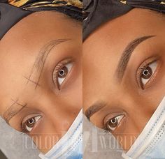 Perfect Eyebrows Black Women, Microbladed Eyebrows Black Women, Ombre Brows Black Women, Tinted Eyebrows Black Women, Powder Ombre Eyebrows, Microshading Eyebrows, Microbladed Eyebrows, Round Eyebrows