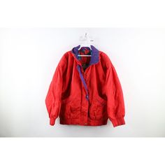 Vintage 90s Streetwear Womens Medium Distressed Full Zip Puffer Jacket Red Womens Jacket Has shoulder pads. Blemishes pockets, front, back, sleeves/cuffs Womens size Medium Measurements are: 25 inches underarm to underarm 25 inches top to bottom Red 65% Polyester 35% Cotton US Shipping is FREE Canada is $15 and International is $24 Check out my other items in my store! X890 Retro Red Hooded Outerwear, Retro Red Windbreaker For Fall, Red Vintage Windbreaker For Winter, 90s Red Outerwear For Streetwear, Red 90s Style Outerwear For Streetwear, Red 90s Style Streetwear Outerwear, Vintage Red Windbreaker For Fall, 90s Style Red Long Sleeve Windbreaker, 90s Red Long Sleeve Windbreaker