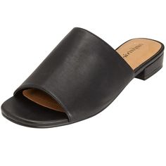 Slide into these ultra-comfortable leather-like mules to complete all of your favorite looks, Monday - Sunday. Mule Flats, Target Grocery, Target Clothes, Slip On Mules, Open Toe Shoes, Round Toe Heels, Pointed Toe Flats, Platform Heels, Mule