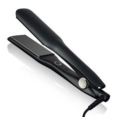 Featuring dual-zone™ technology, the Max Hair Straightener provides even heat distribution across both ceramic plates for peak performance. This straightener presents a rounded barrel design that helps create sleek and smooth results as well as beachy waves or bouncy curls. With its wider plates, this styling tool is ideal for straightening long, thick or curly hair in a record time while reducing frizz. features Dual-zone™ technology Rounded design with curved edges 2x less frizz 80% more shine 2x faster styling The widest ceramic plates in the GHD selection 185ºC temperature for optimum styling Automatic sleep mode30-second heating time 2.7m swivel cable Universal voltage Modern design 2 year warranty Bouncy Curls, Beachy Waves, Round Design, Peak Performance, Flat Iron, Styling Tools, Ceramic Plates, Curly Hair, Hair Straightener