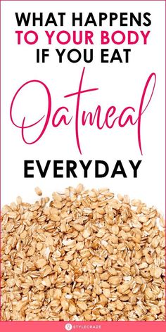 Oatmeal Benefits, Oatmeal Diet, Baking Soda Benefits, Baking Soda Beauty Uses, Best Fat Burning Foods, Healthy Oatmeal, Diet Help, Diet Keto, Lose 50 Pounds