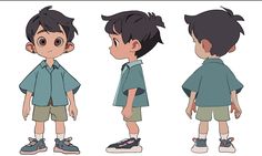 Child Reference Drawing, Webtoon Character Design, Blender Character Modeling, 3d Maya, Design Sites, Character Reference Sheet, Character Turnaround, Illustration Techniques, Picture Books Illustration