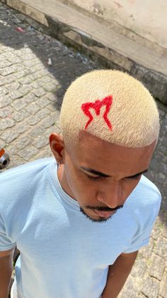 Short Hair Fade, Buzz Cut For Men, Waves Hairstyle Men, Boys Colored Hair, Short Dyed Hair, Buzz Cut Hairstyles, Hair Colour Design