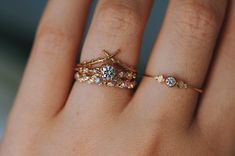 Baby Cosmic Witch Ring – Sofia Zakia Garland Ring, Cosmic Witch, Magic Circles, Witch Ring, Sofia Zakia, Witch Rings, Pink Stone Rings, Lunar Phases, Vs1 Diamond