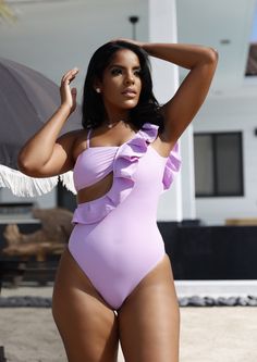 Description: One-piece Lilac swimsuit, with one shoulder strap and the opposite one with a bolero on the quilted shoulder, a versatile piece that adapts to all types of bodies. Moderate coverage. Adjustable in the back. Color may vary due to lighting on images. The product images (without model) are the closest to the true color of the product. Runs true to size. 𝑺𝒊𝒛𝒆 𝑪𝒉𝒂𝒓𝒕: • 2-4 Small • 6-8 Medium • 10-12 Large 𝑺𝒉𝒊𝒑𝒑𝒊𝒏𝒈 • This Item ships for free. 𝑹𝒆𝒕𝒖𝒕𝒏𝒔 • Returns (For Chic One-shoulder Swimwear For Beach Party, One-shoulder Swimwear For Pool, One Shoulder Beachwear Swimwear For Pool, One Shoulder Fitted Swimwear For Beach, Fitted One Shoulder Swimwear For Beach, Fitted One-shoulder Swimwear For Beach, Fitted One-shoulder Swimwear For Beach Season, One Shoulder Lined Swimwear For Pool, One-shoulder Fitted Swimwear For Sunbathing