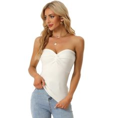 Chic Off-shoulder Summer Tank Top, Trendy Off-shoulder Tank Top For Summer, Summer Off-shoulder Tube Top With Built-in Bra, Summer Off-shoulder Top With Built-in Bra, Off-shoulder Top With Built-in Bra For Summer, Off-shoulder Tank Top For Summer Night Out, Off-shoulder Tank Top For Night Out In Summer, Summer Off-shoulder Tank Top For Night Out, Chic Strapless Tank Top For Day Out