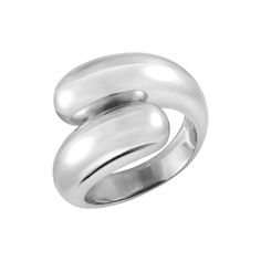 Twin Dome Ring Silver – J&CO Jewellery