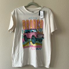 Ford Bronco T Shirt Ford Bronco Shirt, Ford Shirt, Bronco Ford, T Shirts Women, Shirts Women, Ford Bronco, Christmas Wishlist, Shirt Color, Tee Shirt