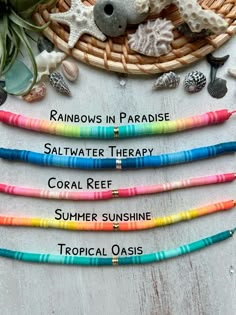 the rainbows in paradise saltwater therapy coral reef summer sunshine tropical oasis