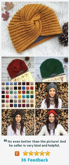 Knit Turban Hat for woman Mustard bonnet winter headband Fashion headwrap Wool winter hat ready to wear turban https://www.etsy.com/TheMysteryOfFields/listing/658020051/knit-turban-hat-for-woman-bonnet-winter?ref=shop_home_active_1  (Pinned using https://PromotePictures.com) Winter Headwrap Headband In One Size, Winter Headwrap Headband One Size, Winter Headband Headwrap, Mustard Fashion, Knit Turban, Headband Fashion, Knit Accessories, Winter Headband, Winter Headbands