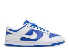 Nike Dunk Low Racer Blue, Dunk Low Racer Blue, White Dunks, Dunks Low, Tenis Nike, Nike Models, Black Cement, Air Jordan 3 Retro, Sb Dunk Low