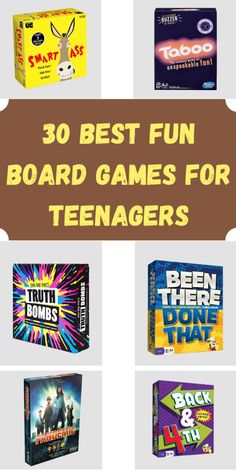 the best fun board games for teenagers