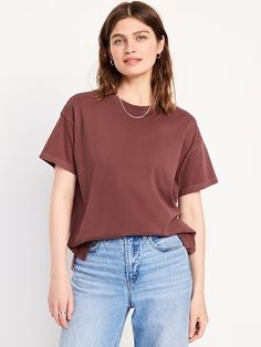 Vintage T-Shirt | Old Navy Tops For Women Casual, Loose Shirts, Old Navy Women, Material Girls, Plus Size Shirts, Fall Wardrobe, Vintage Tshirts, Spring Summer Fashion, Womens Clothing Tops