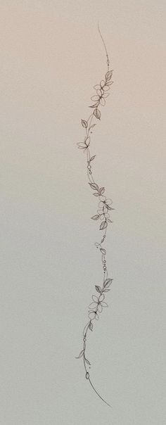 an airplane flying in the sky with vines on it